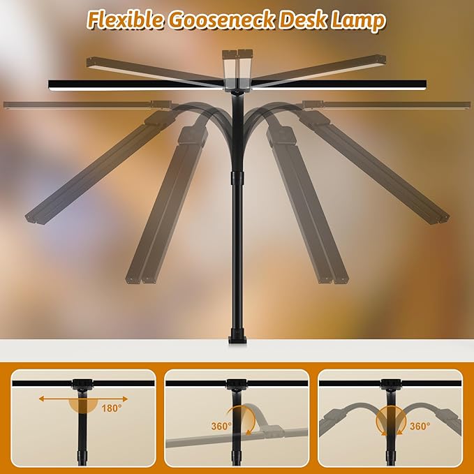 LED Desk Lamp for Office Dorm Home - Image 5