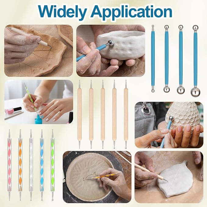 Amrules 14Pcs Dotting Styluses Tools - Image 7