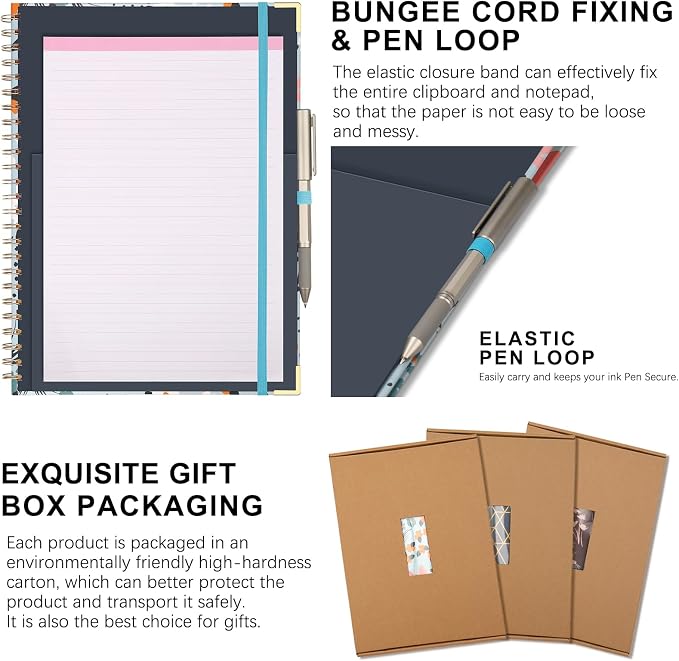 HWPRATO Spiral Clipboard Folio - Image 5