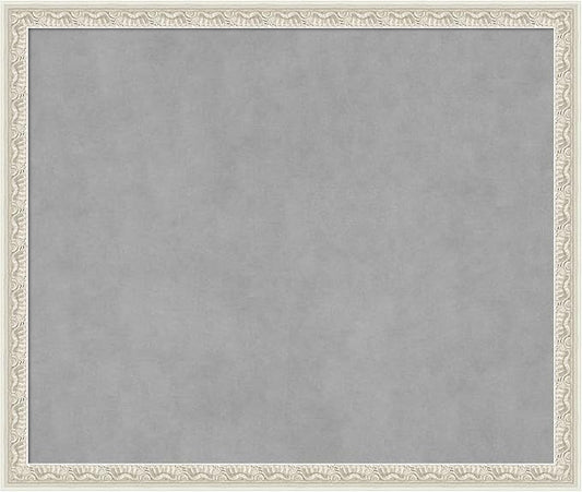 Amanti Art Silver Framed Magnetic Board 22x26 Medium Vision Board by AmantiArt