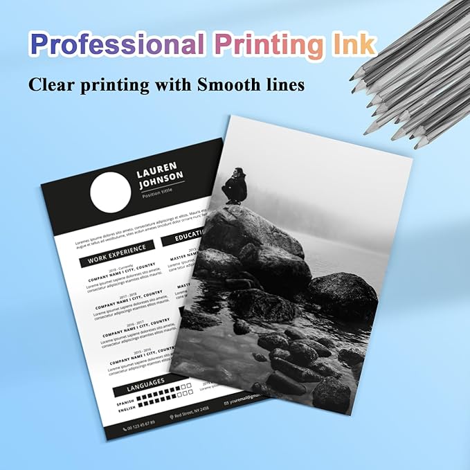 32XL Refill Ink Bottles Replacement for Smart Tank 5101 5102 6001 7001 7002 7301 7602 Plus 651 551 Ink Tank Printer-DeskLoop Office