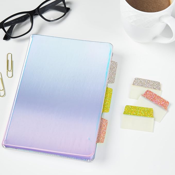 Avery Multi-Use Ultra Tabs, Holographic Sunset Ombre Colors, 18 Repositionable - Image 7