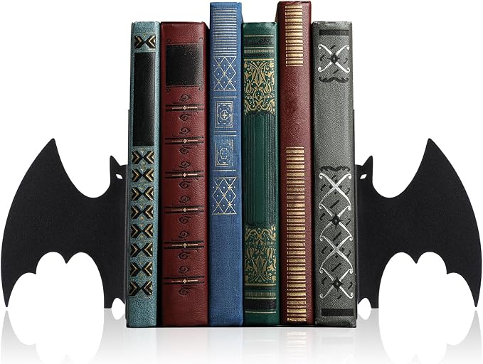 Geelin Metal Bat Bookends Set of 2 Styles Gothic Book Ends by Geelin