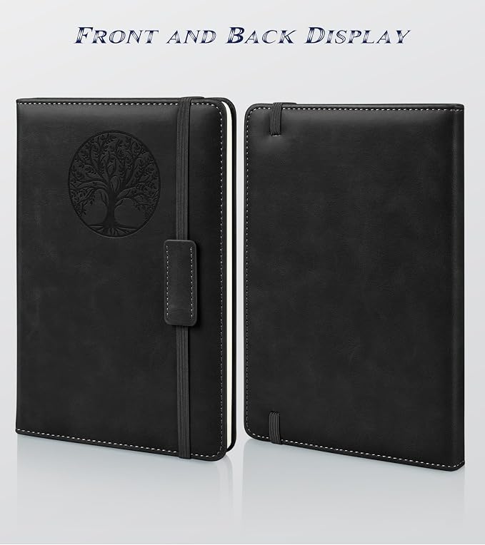 Biuwory A5 Hardcover Blank Journal Notebook, Leather Sketchbook - Image 6