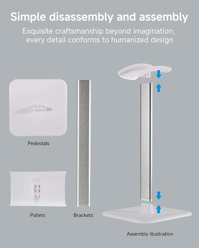 Sleek Modern Headphone Stand for Desk - Image 6