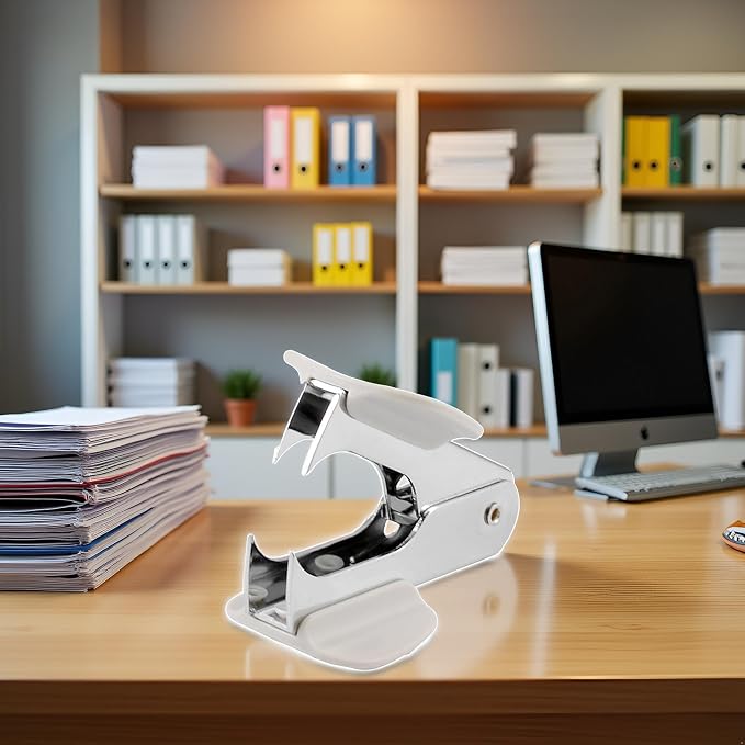 White Steel Pine Style Staple Remover - Image 2