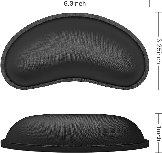 Dapesuom Mouse Wrist Rest, Cute Ergonomic Memory Foam Mouse Wrist - Image 6