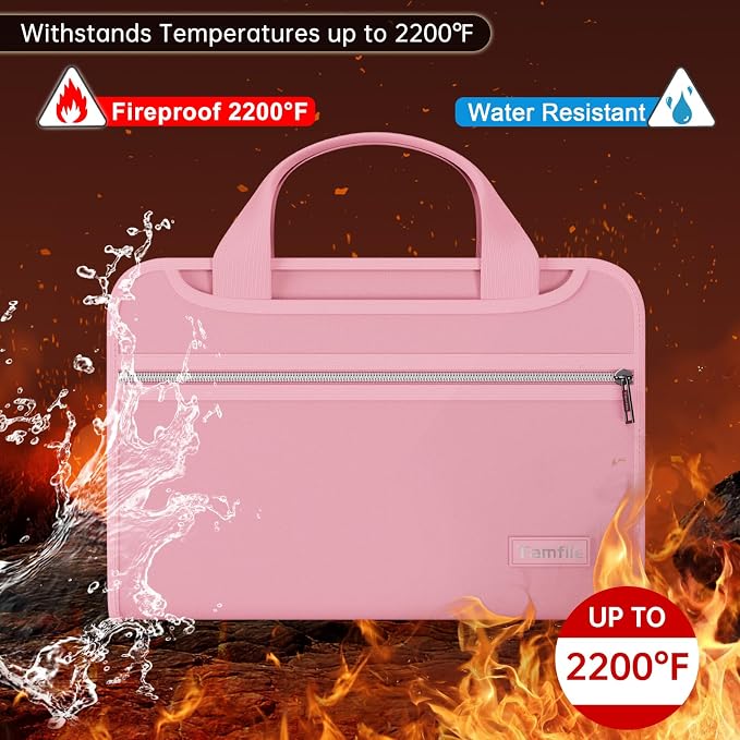 Tamfile Fireproof Accordion File Organizer - Image 6