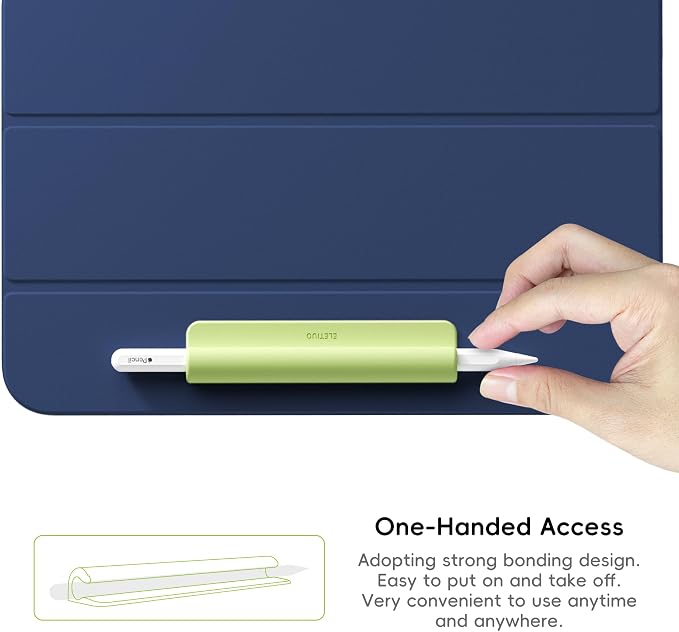 ELETIUO 3 Pack Silicone Pencil Holder Sleeve, Compatible - Image 5