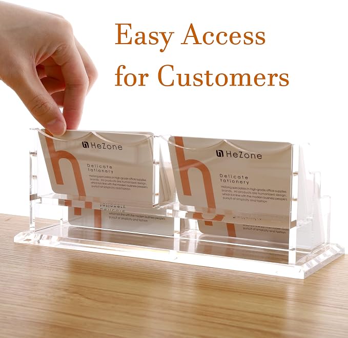 HeZone Business Card Holder Display - Image 4