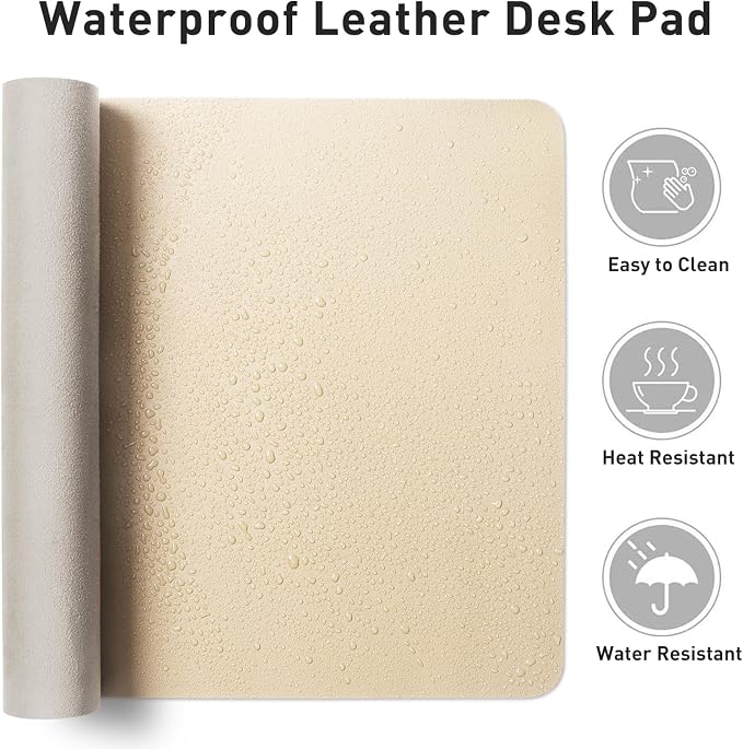Aothia Faux Leather Desk Mat - Image 7