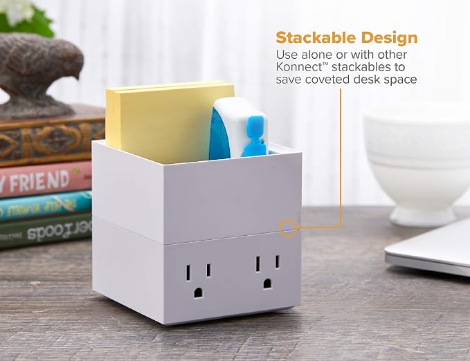 Bostitch Office Konnect Desk Organizer Accessory Tray, Stacks - Image 4