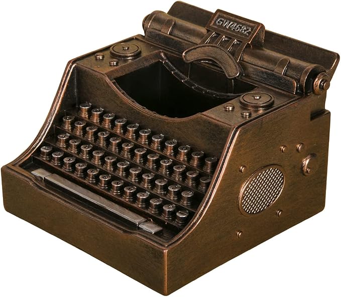 Retro Typewriter Pen Holder Desk Organizers - Image 2
