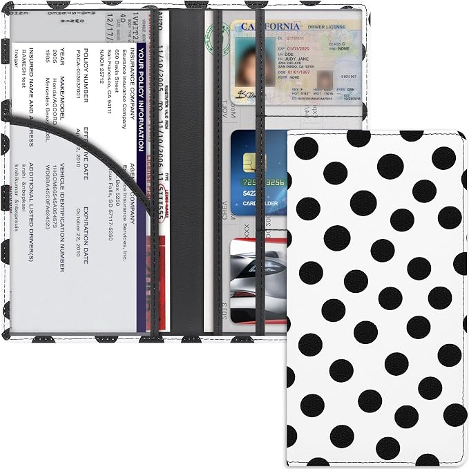 LumiMokki Premium Car Registration & Insurance Card Holder by LumiMokki