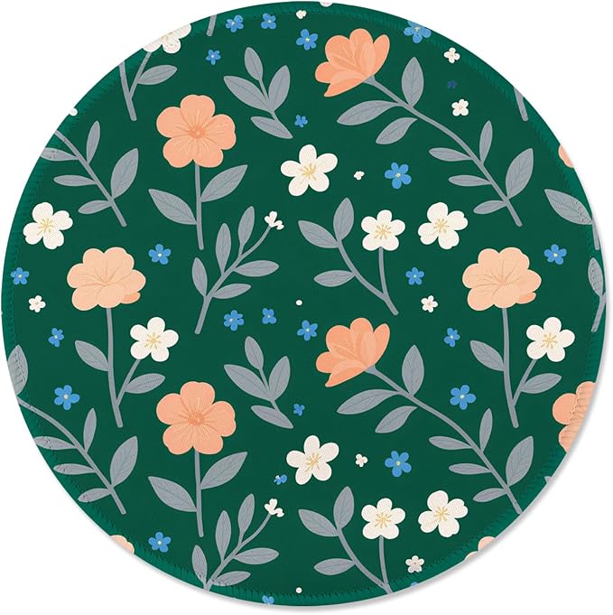 ITNRSIIET Mouse Pad Non-Slip Rubber Base Smooth Surface Stitched Edges by +ITNRSIIET