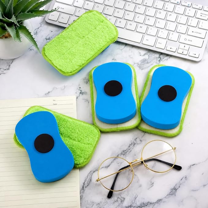 Zonon 3 Pcs Pcs Chalk Eraser Bulk Chalk Board Chalkboard Erasers Dust Free - Image 7
