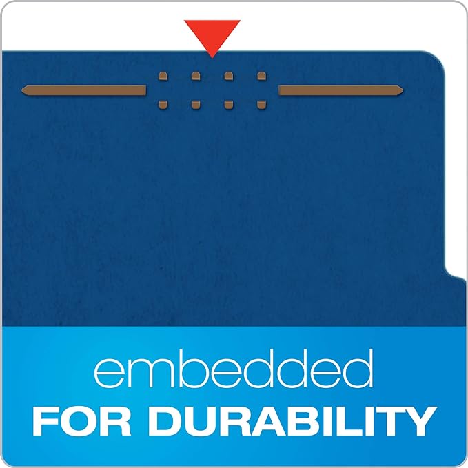 Pendaflex Classification File Folders, 1 Divider, Durable File Organizer - Image 3