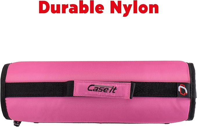 Case-it Mighty Zip Tab Zipper Binder, Expanding File Folder and Shoulder Strap - Image 4