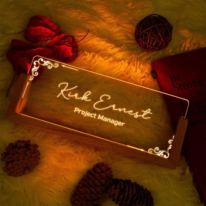 Custom Name Plate for Desk - Image 2