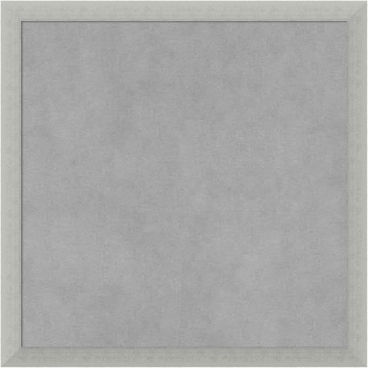 Amanti Art Silver Framed Magnetic Board 18x18 Small Vision Board by AmantiArt