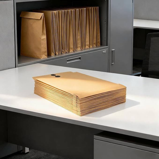 40 Pack Large Expandable Envelopes, 9.3x 13" Big Mailing Envelopes | - Image 4