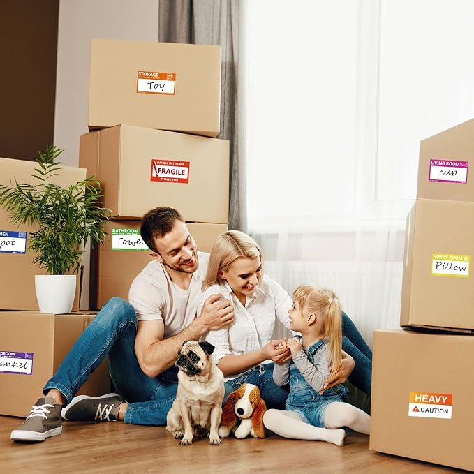 400 PCS 3.5 x 2 Inch Large Moving Labels - Image 3