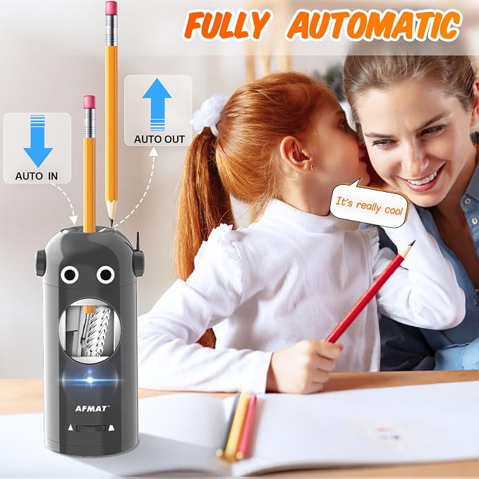 AFMAT Electric Pencil Sharpener - Image 2