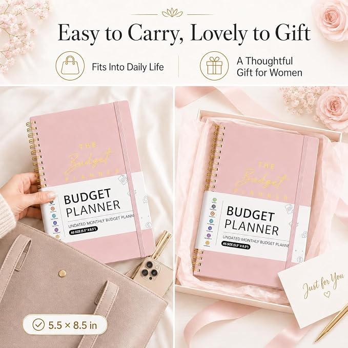 Budget Planner Ledger Account Book Monthly Expense Tracker & Bill Organizer - Image 5