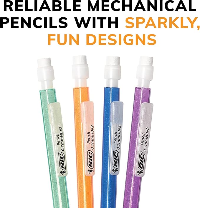 BIC Xtra-Sparkle Number 2 Mechanical Pencils - Image 7