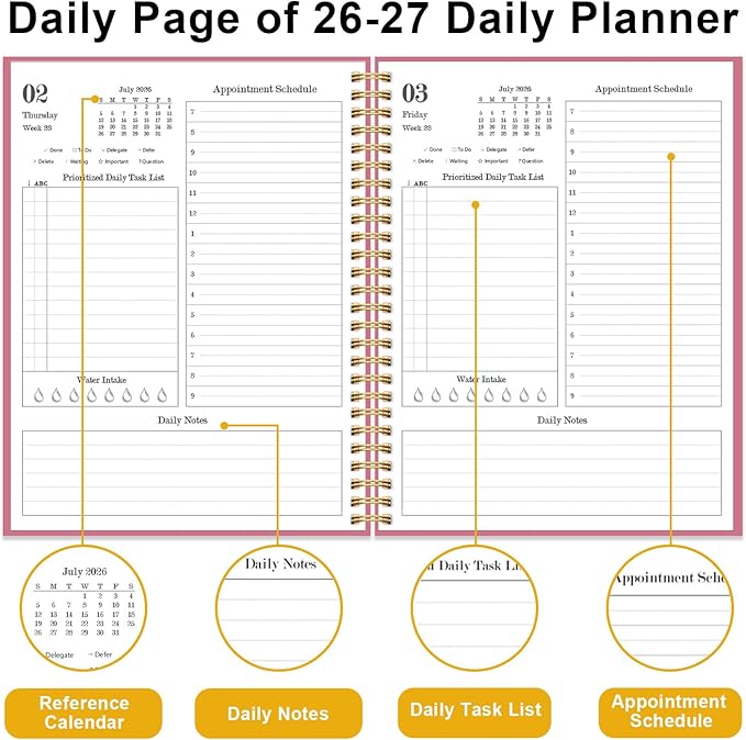Daily Planner 2026-2027 - Image 4
