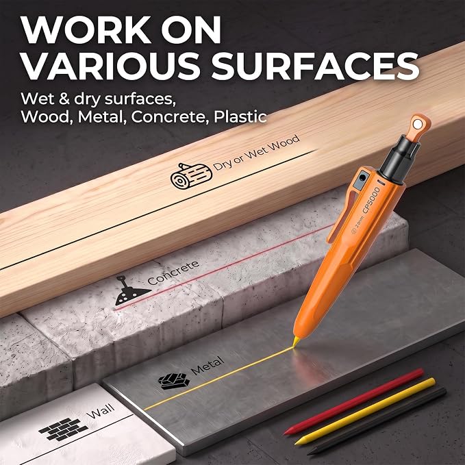 Nicpro CP5000 Magnetic Carpenter Pencils - Image 4