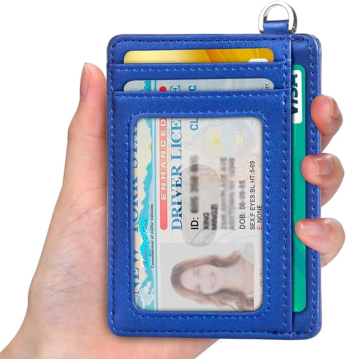 Slim Minimalist Front Pocket Wallet, RFID Blocking Credit Card Holder Wallet - Image 2