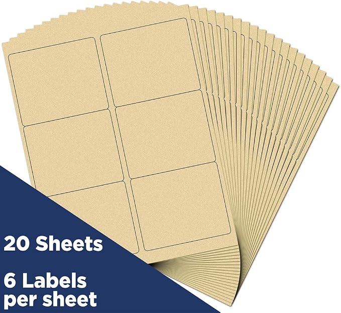 JAM PAPER Shipping Address Labels - Image 2