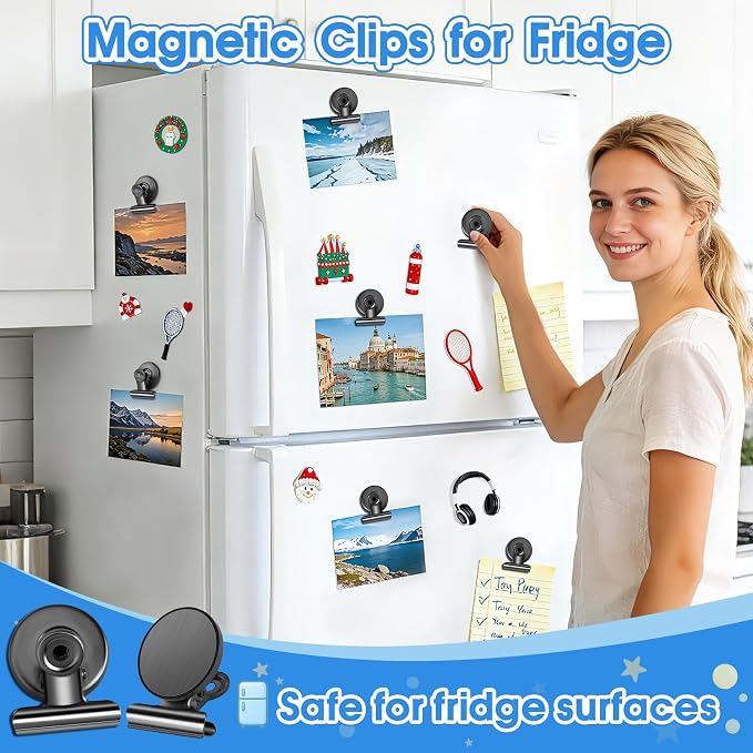 Grtard 20 Pack Magnetic Clips Heavy Duty, Magnet Clips - Image 2