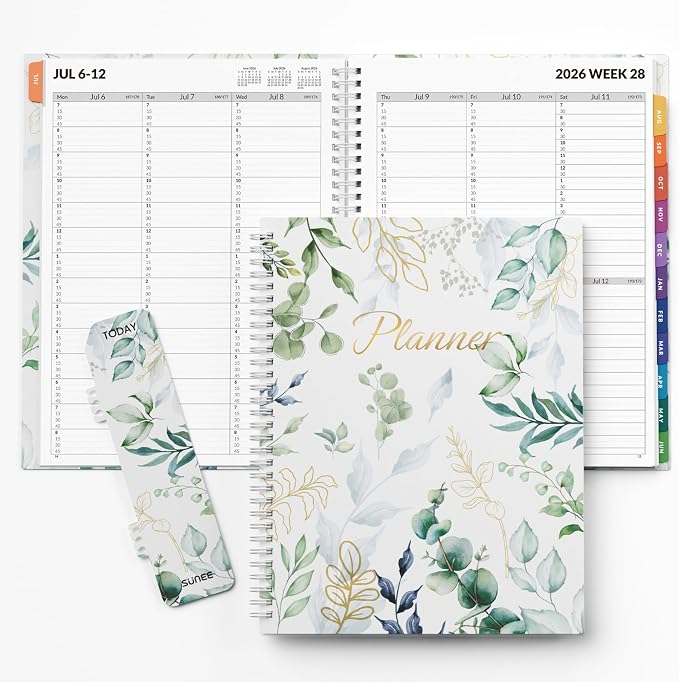 SUNEE 2026-2027 Appointment Book, Quarter-Hourly, Weekly & Monthly by SUNEE