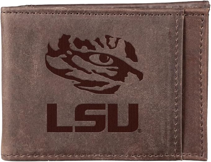 Team Sports America NCAA Louisiana State University Front Pocket Slim Wallet by TeamSportsAmerica
