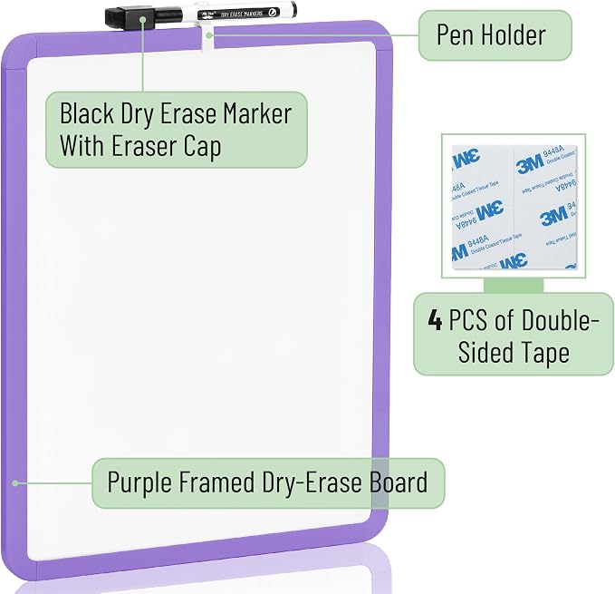 Mr. Pen- Dry Erase Board, 14” x 11” - Image 2