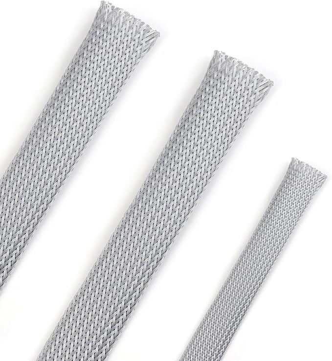 25ft PET Expandable Braided Cable Sleeve 1 inch Pet Braided Cable Sleeve by PursuingaBetterLife