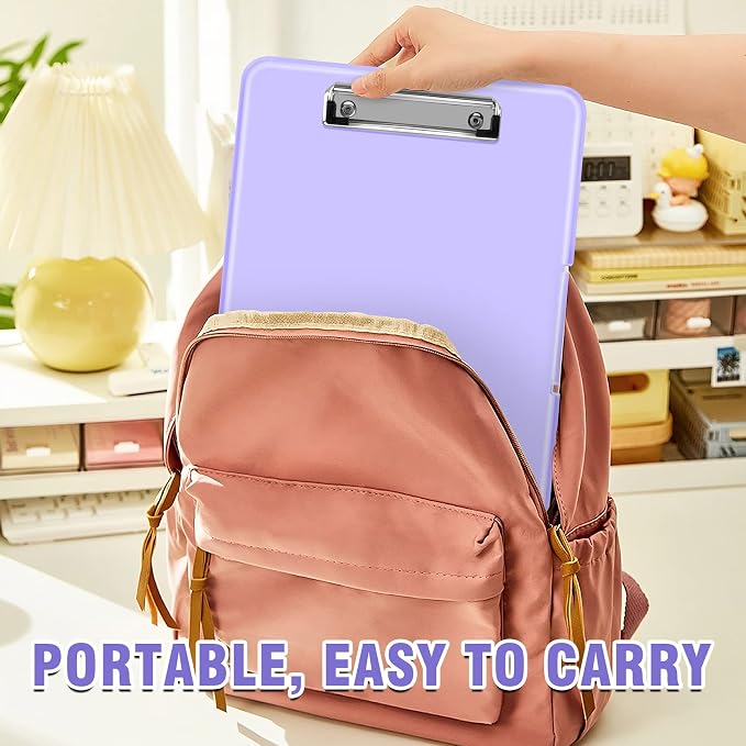 ANZNKU Clipboards with Storage, 13x9.6 Storage Clipboard Foldable - Image 5