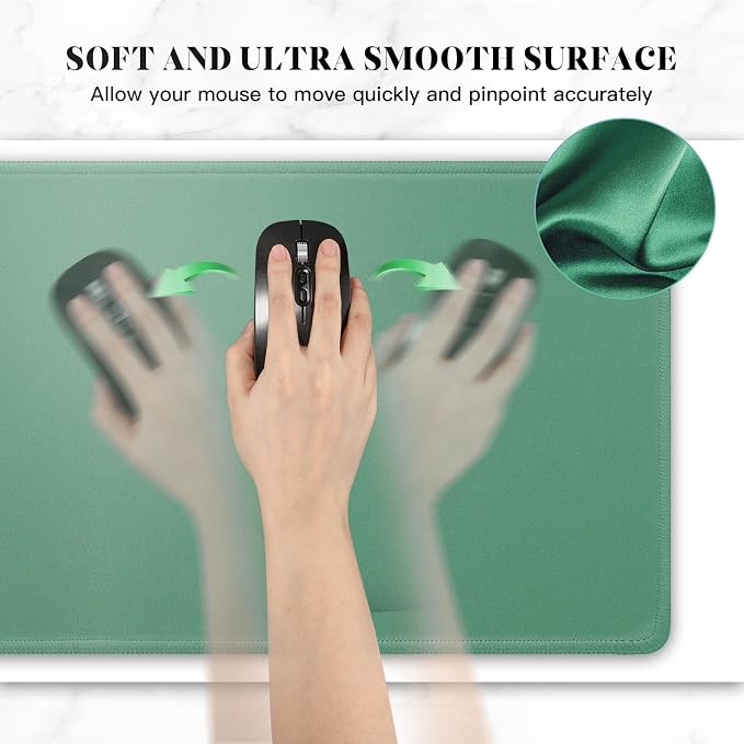 Gimars 4 in 1 Mouse Pad and Keyboard Wrist Rest Set, Large Mouse Pad - Image 7