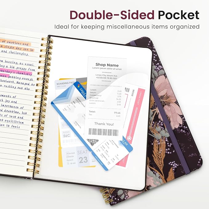 ZOTIA Lined Spiral Journal Notebook - Image 5
