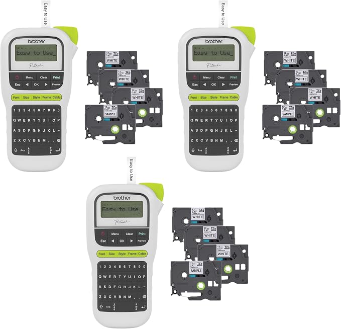 Brother P-Touch, Easy Portable Label Maker Bundle by Unknown