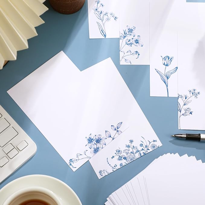 Spiareal 100 Pcs Blank Note Cards Blank Decorative Notecards Index Cards Bulk - Image 6