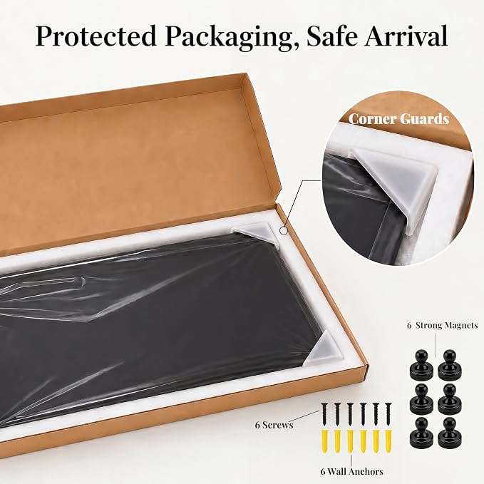 Travel Magnet Display Board: Non-Magnetic Fridge Wall Solution | 27.6"x 11.8" - Image 7