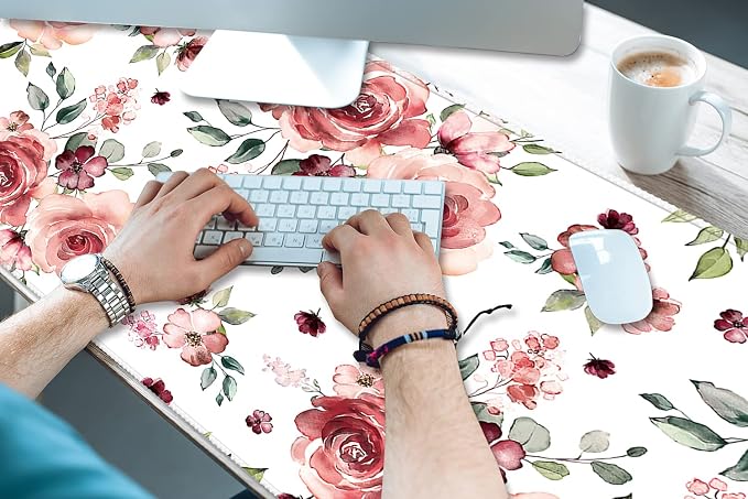 Extended Desk Mat, iDonzon Soft Cute Extra Large XXL Waterproof Gaming Mouse Pad - Image 7