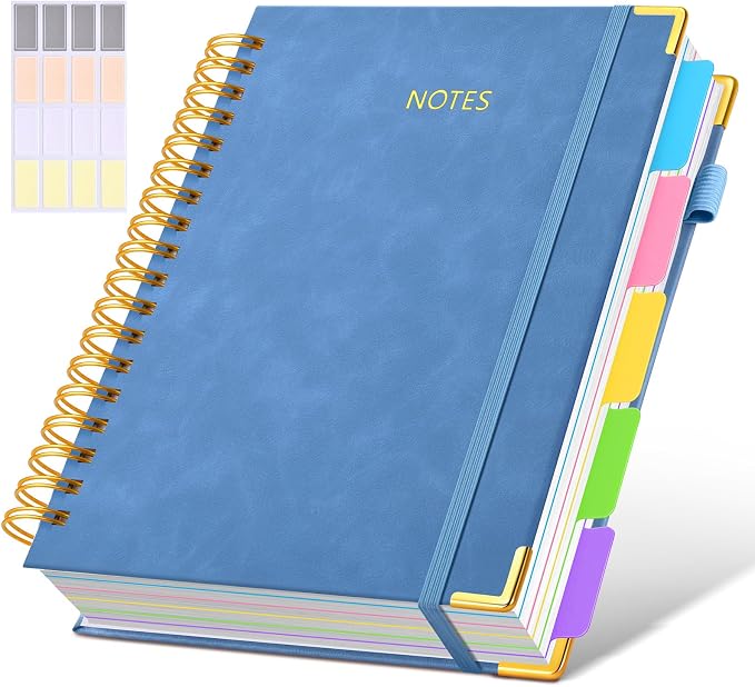 Hardcover Spiral Notebook Journal by dilitego