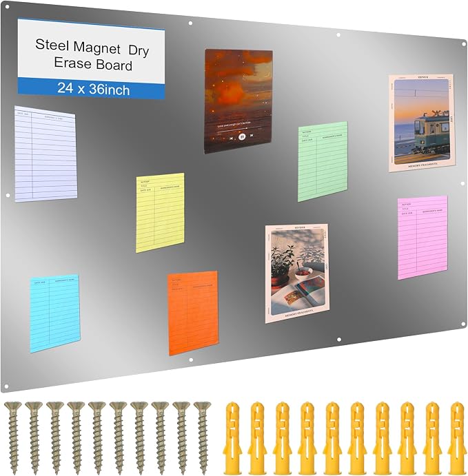 Ireer Magnetic Board Steel Magnet Bulletin Boards by Ireer
