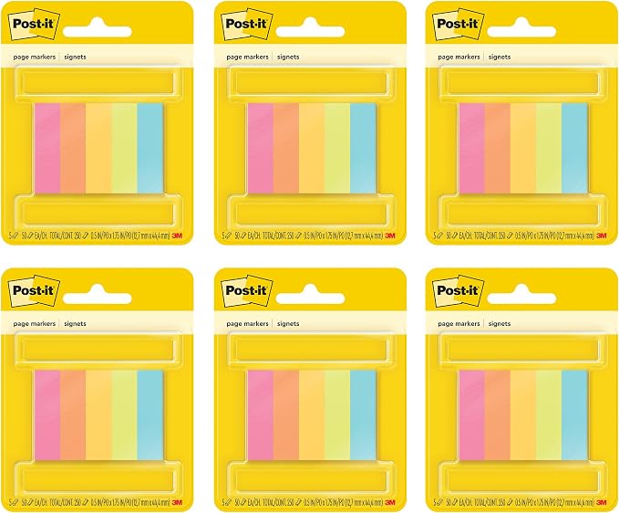 Post-it Page Markers Sticky Tabs by Unknown