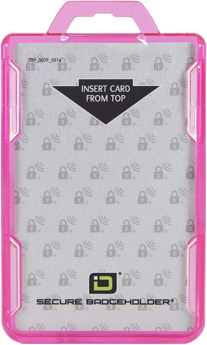 ID Stronghold - RFID Blocking Secure Badge Holder - Duolite 2 Card ID Holder - by IDStronghold