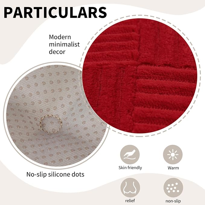 Office Stacking Chair Cushions 4 Pack, Corduroy High Density Foam Kitchen Seat - Image 6
